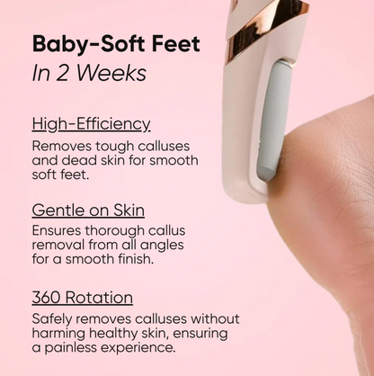 GlowFeet - Foot Exfoliator & Callus Remover