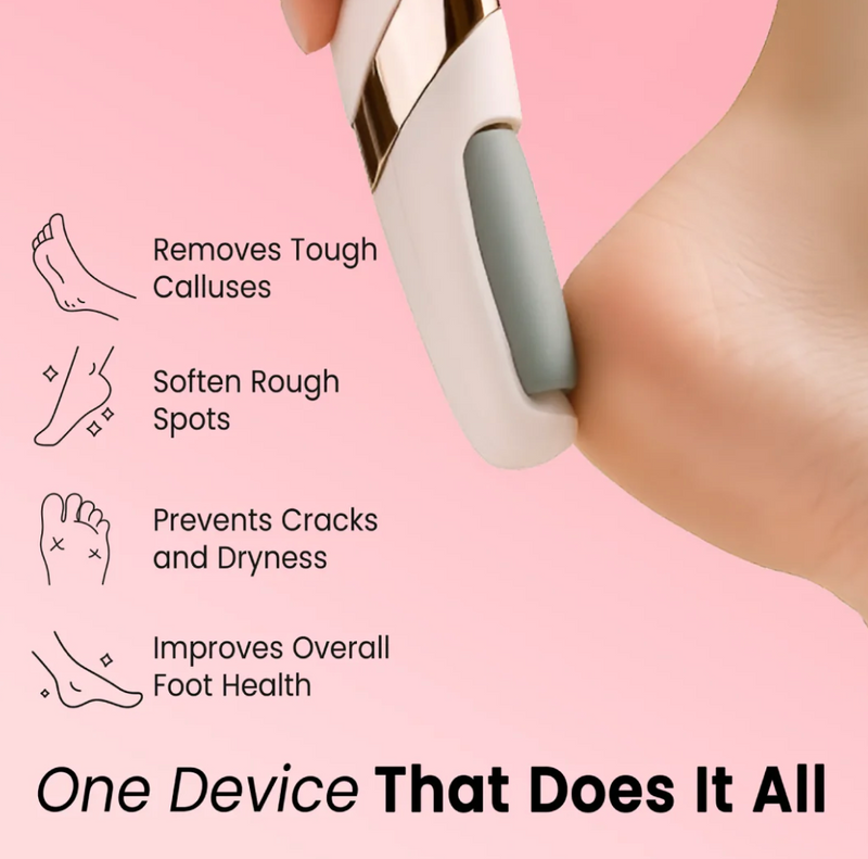GlowFeet - Foot Exfoliator & Callus Remover